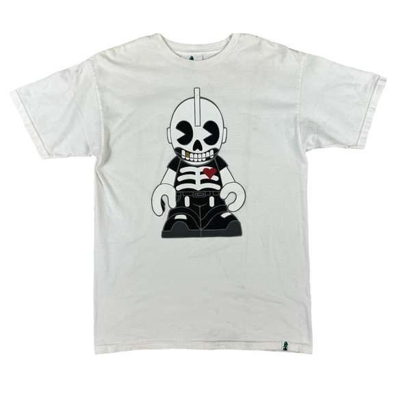 Kidrobot Men Crew Neck White‎ Short Sleeve Size Medium - Picture 1 of 7